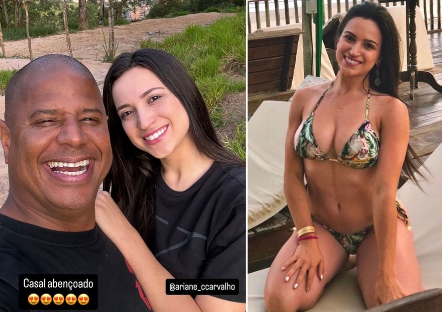 Marcelinho Carioca revela namoro com modelo