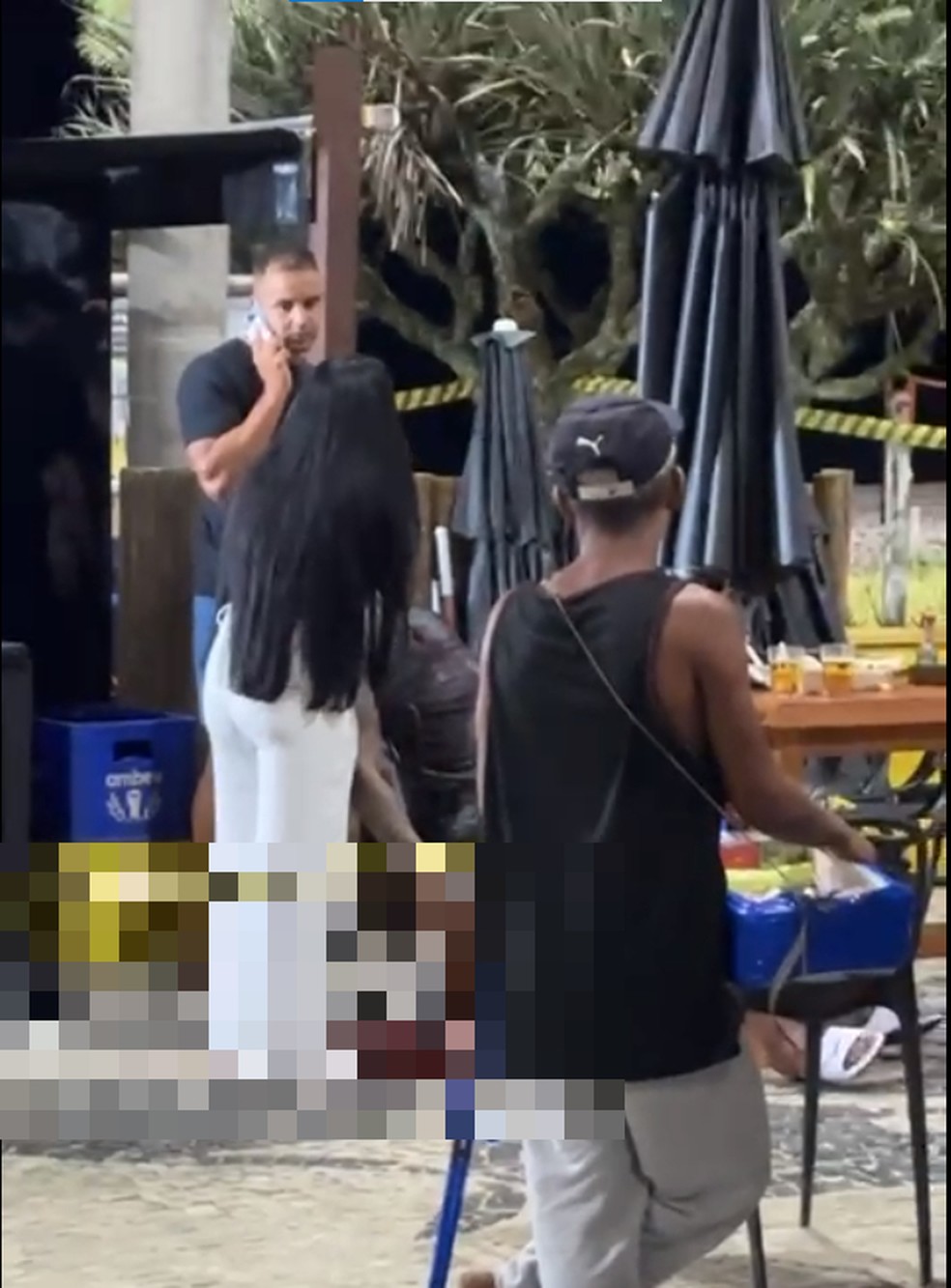 Homem é morto a tiros no Recreio dos Bandeirantes — Foto: Reprodução