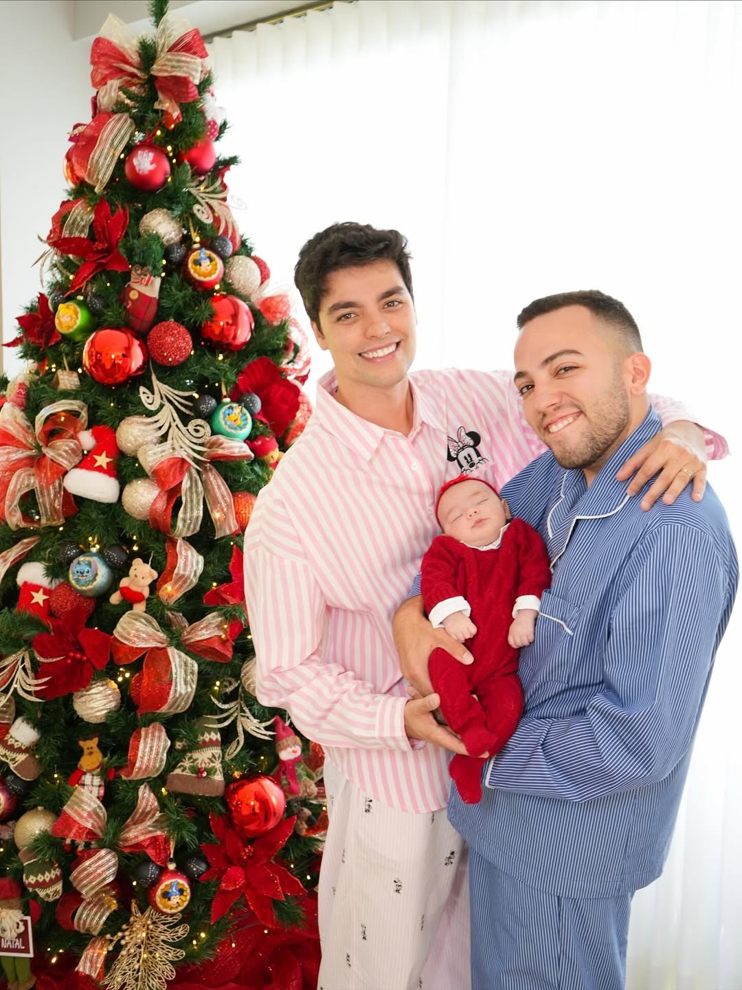 Árvore de Natal do Lucas Rangel — Foto: Reprodução / Instagram