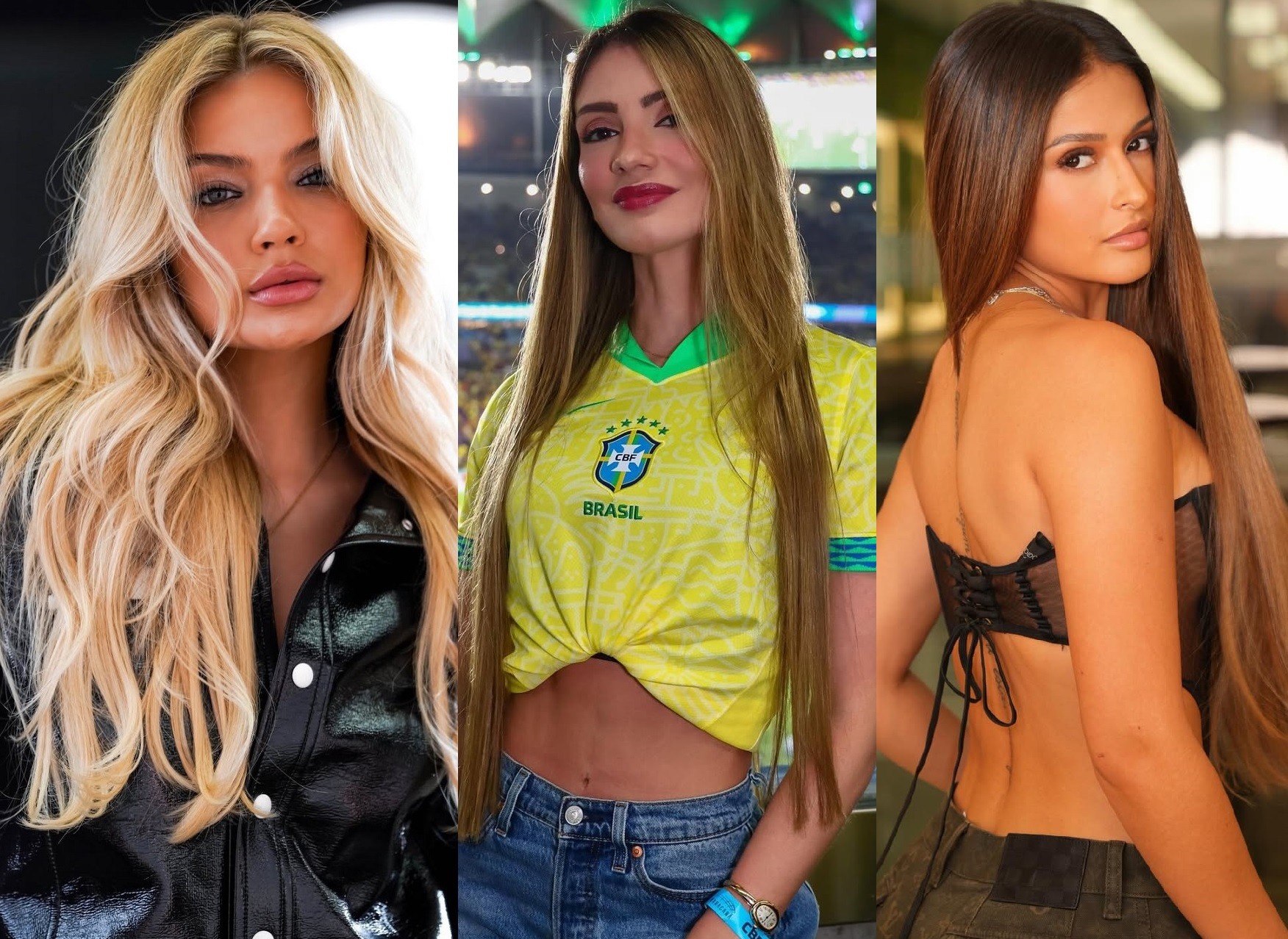 Modelos e influenciadoras: as mulheres dos jogadores da seleção que fazem sucesso na web