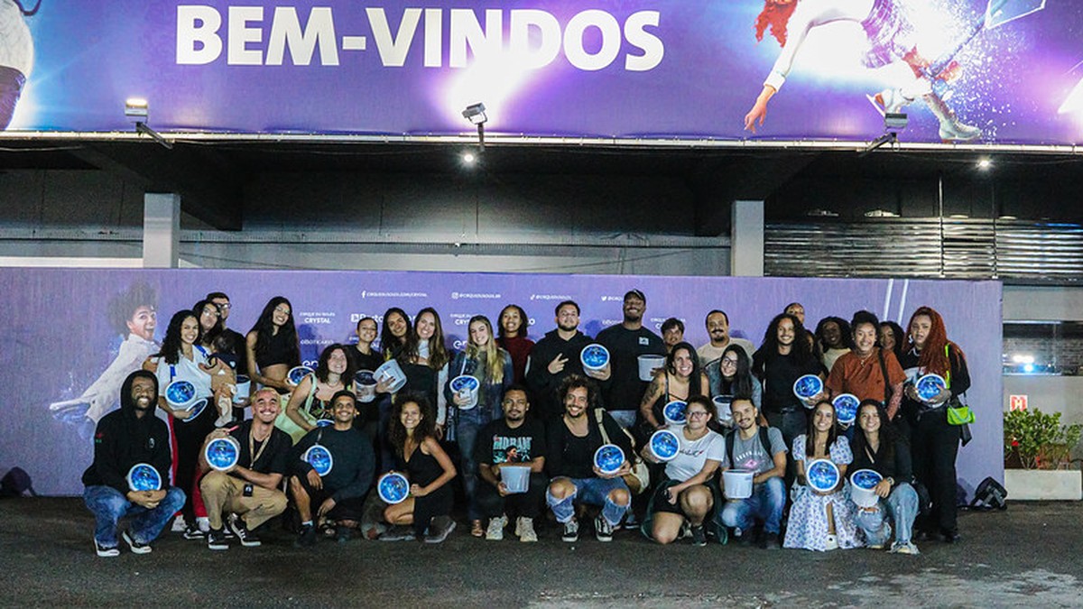 Voz das Comunidades nimmt 40 junge Leute aus Complexo do Alemão mit zu einer Show des Cirque Du Soleil