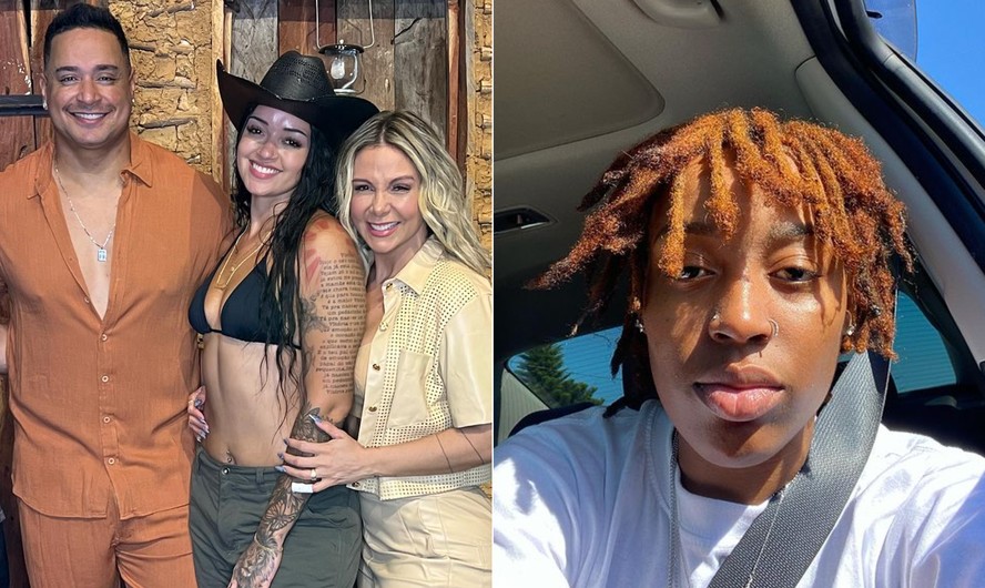 Namoro aprovado! Carla Perez e Xanddy parabenizam namorada da filha:  'Amamos muito você'