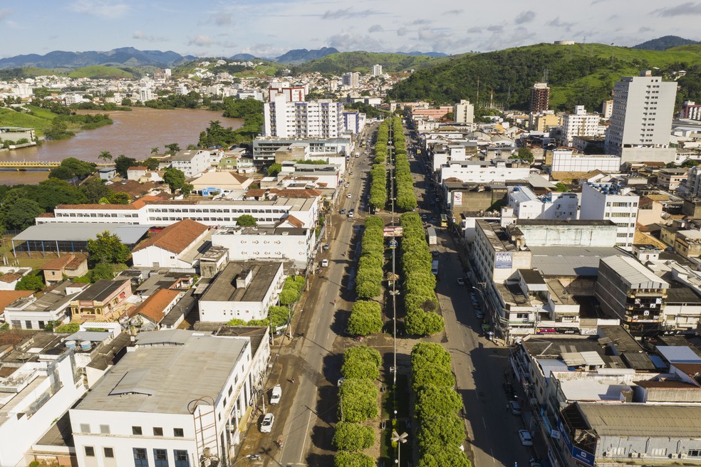 Parte da cidade de Itaperuna, no Noroeste Fluminense - Foto arquivo 2020 — Foto: Gabriel Monteiro/Agencia O Globo