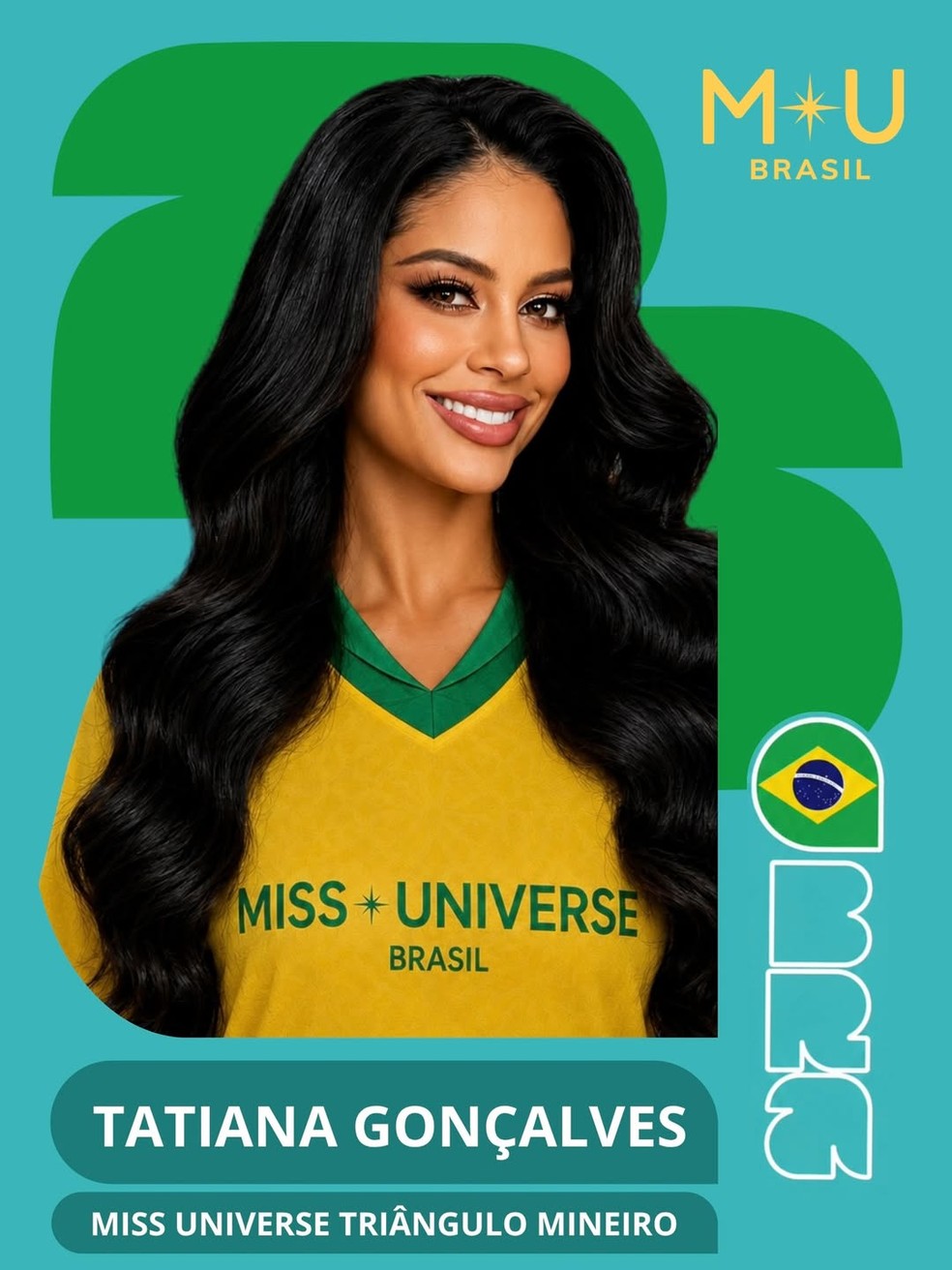 Candidata ao Miss Universe Brasil 2026 — Foto: Divulgação/Miss Universe Brasil