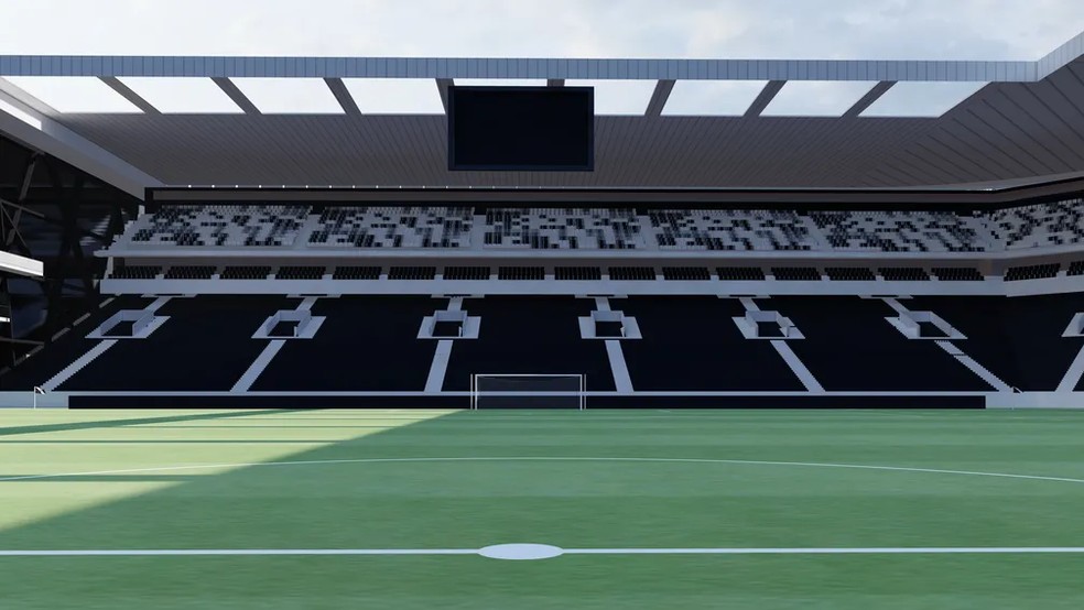 Um dos gols no novo projeto — Foto: Divulgação/Vasco