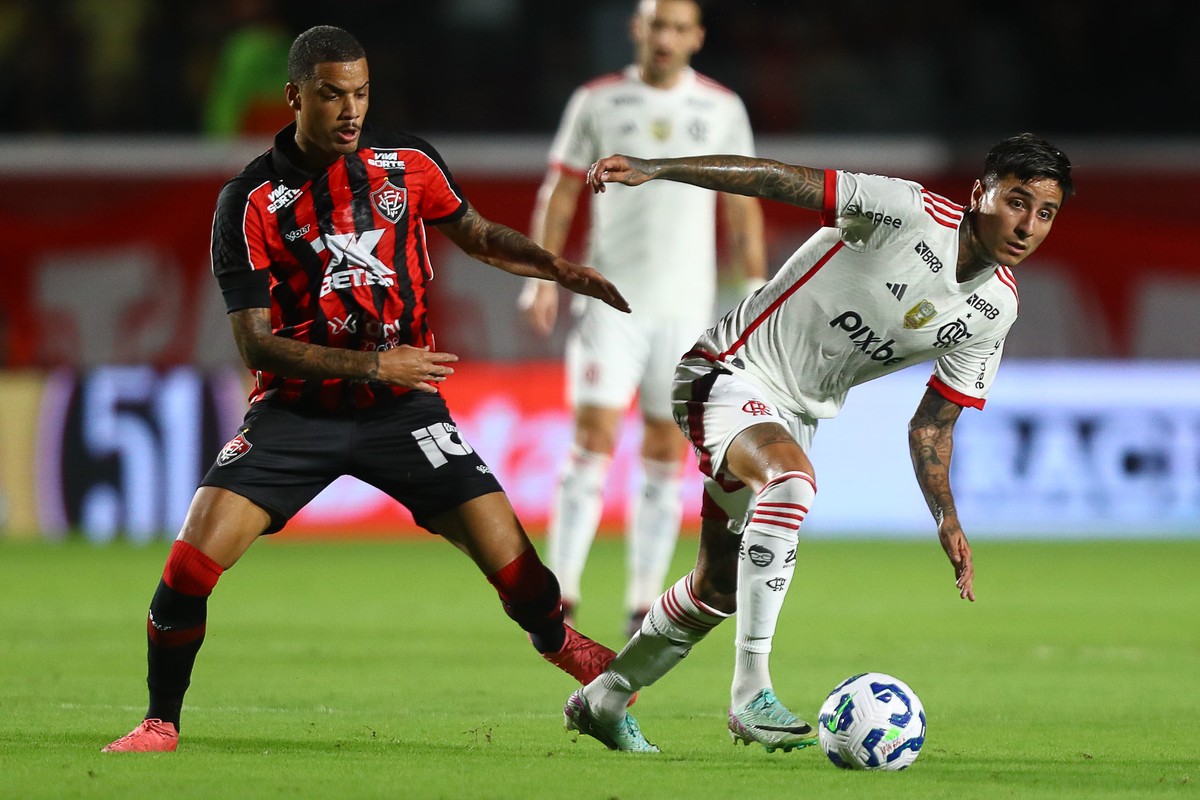 Vitória x Flamengo (Foto: Gilvan de Souza/Flamengo)
