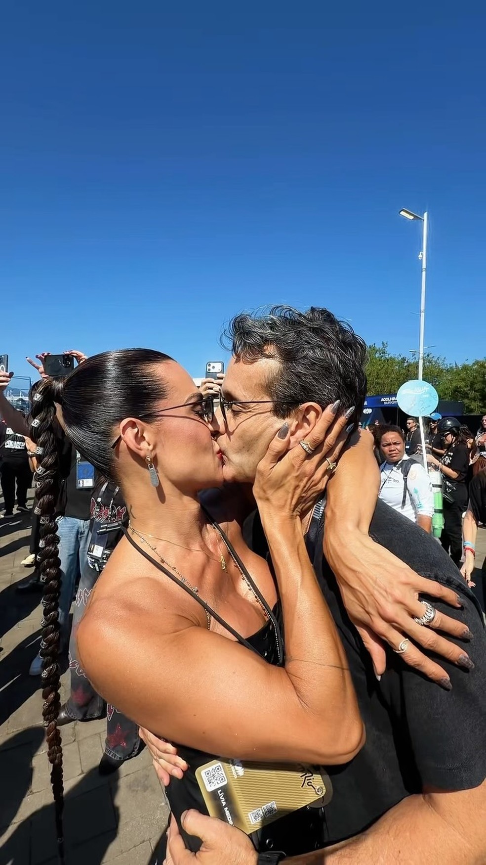 Lívia Rossy é casada com Rodolfo Medina — Foto: Reprodução/Instagram