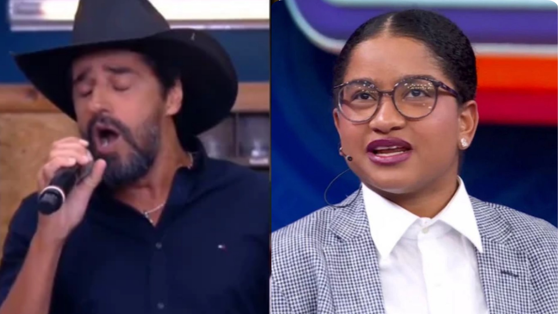Alberto Cowboy processa Milena por ofensas do 'Domingão com Huck'
