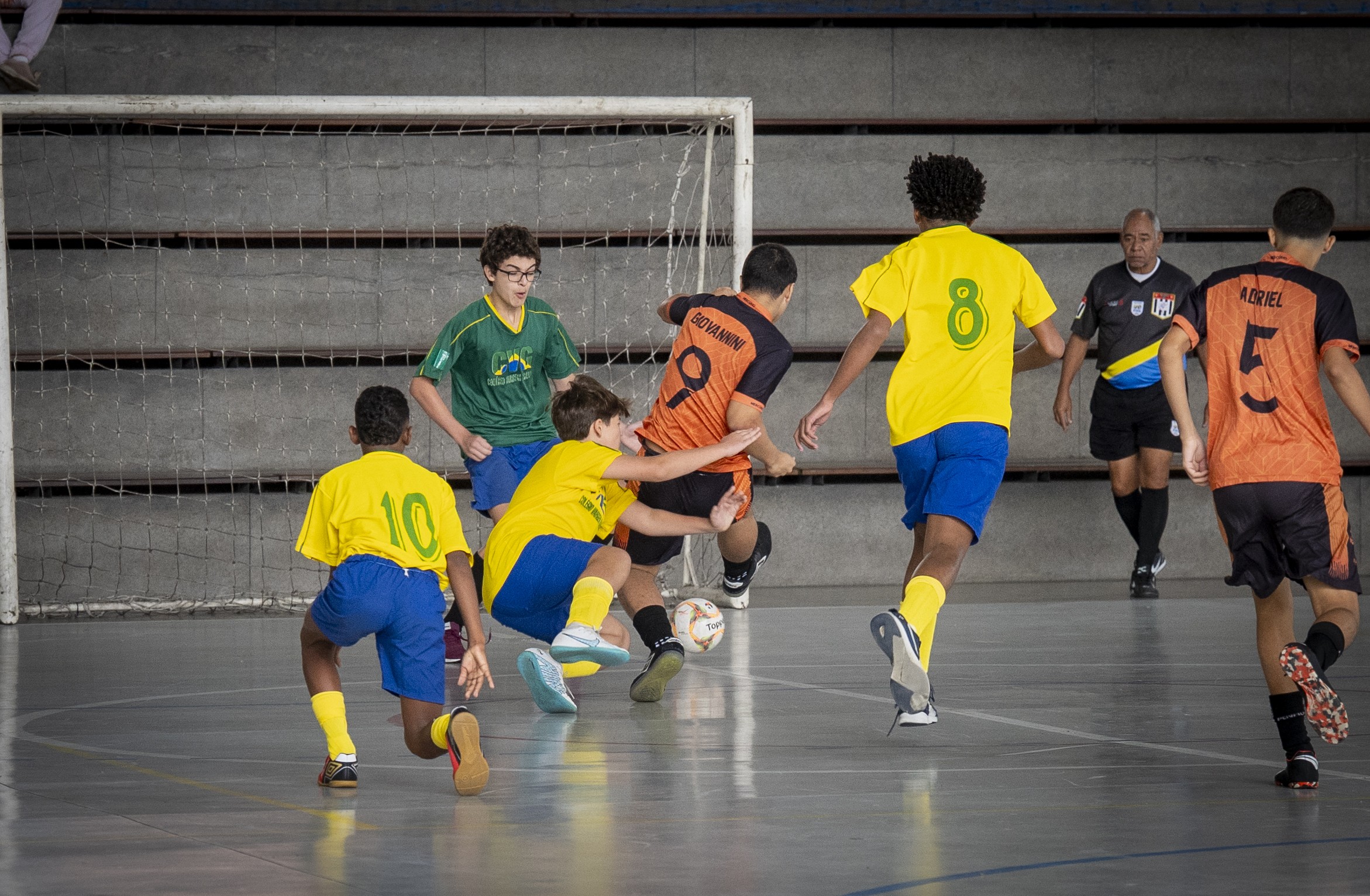 Rodada do futsal abre as disputas do Intercolegial 2026