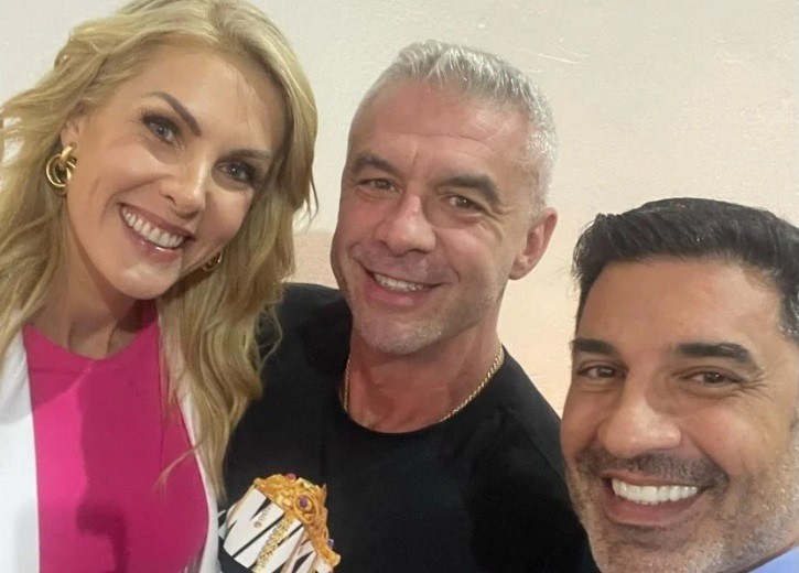 Edu Guedes encontrou Ana Hickmann e Alexandre Corrêa em três meses antes dela se separar — Foto: Instagram