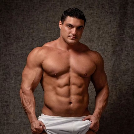 O fisiculturista Luiz Cleiton — Foto: Wan Azevedo/ reprodução/ instagram