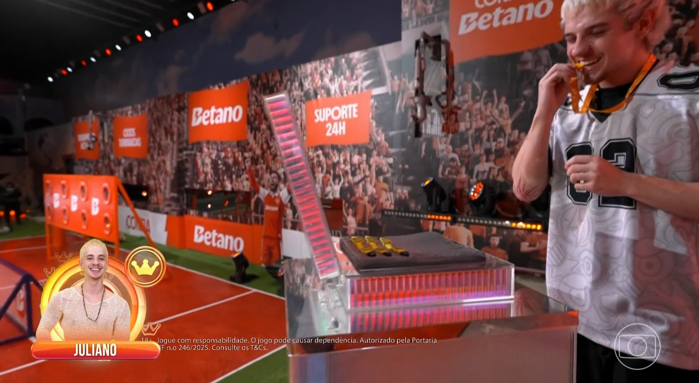 Juliano Floss conquista liderança no 'BBB 26' após prova emocionante