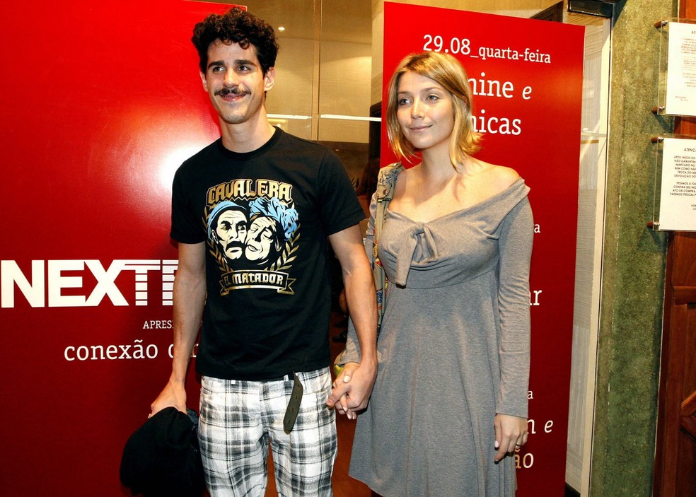 Pedro Neschiling e Luiza Possi em 2007 — Foto: Felipe Panfile/Arquivo