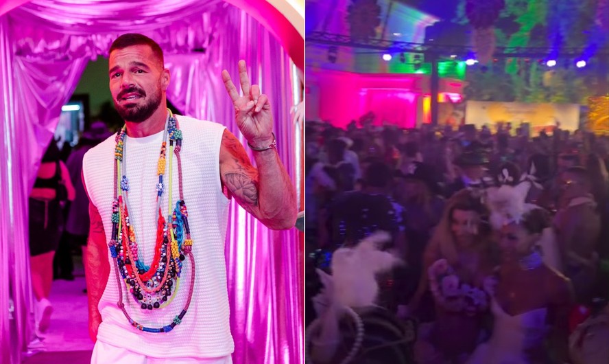 Ricky Martin celebra retorno ao Rio em clima de folia e solteirice