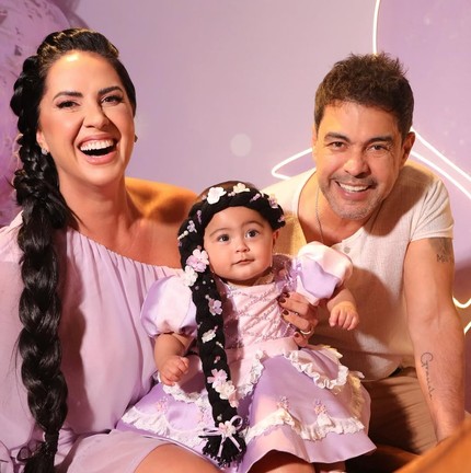 Clara, a filha de Zezé Di Camargo e Graciele Lacerda — Foto: Reprodução/Instagram
