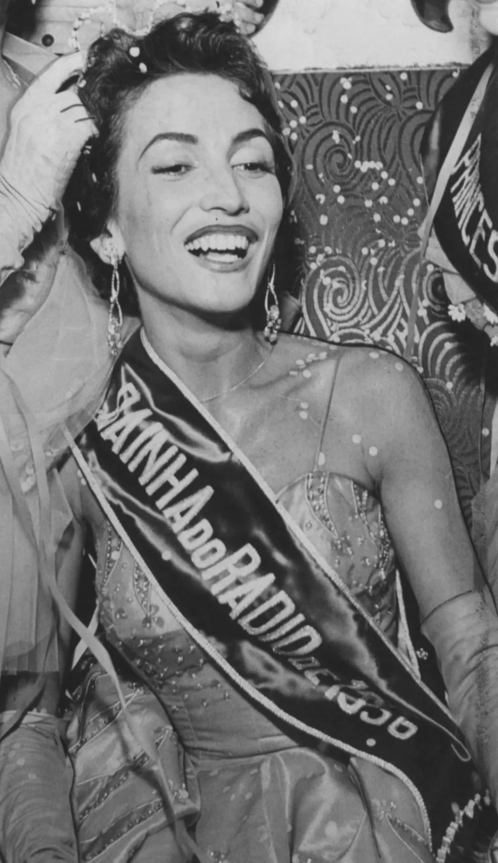 A cantora Doris Monteiro, em 1956, quando foi eleita Rainha do Rádio  — Foto: Arquivo
