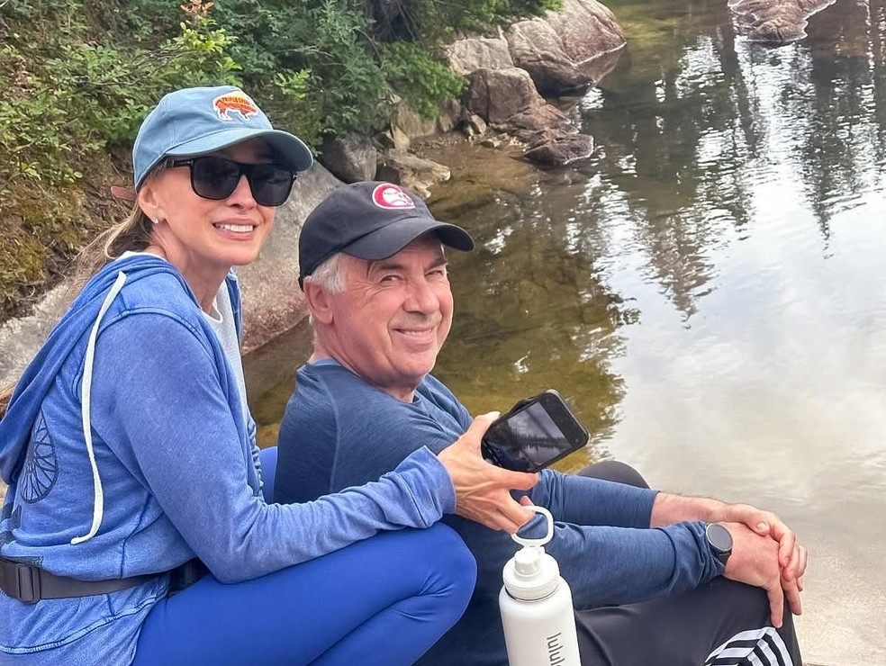 O refúgio de Carlo Ancelotti no Canadá — Foto: rep/ instagram e facebook