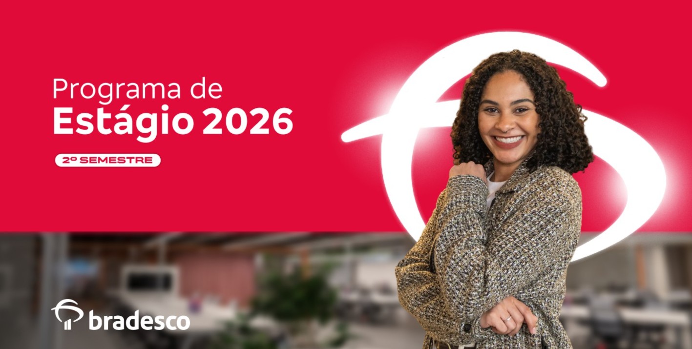 Programa de estágio do Bradesco está com inscrições abertas até 31 de julho