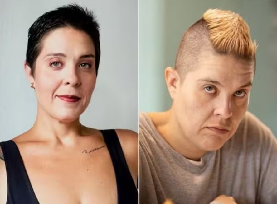 Letícia Rodrigues como Sandrão, em 'Tremembé'