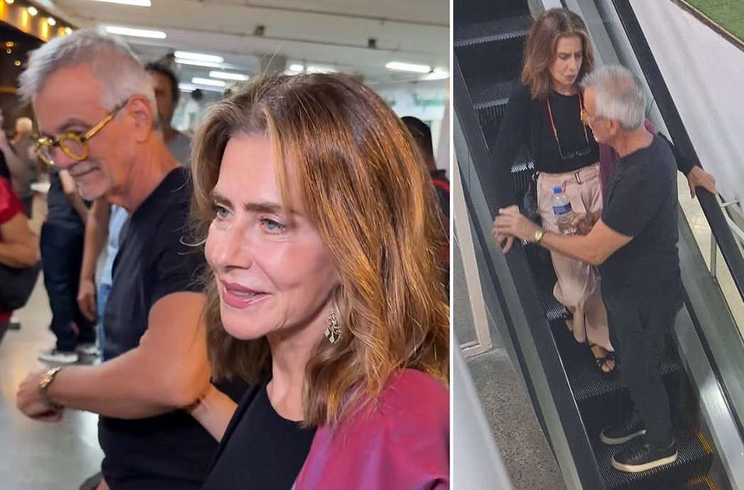 Solteira desde término com cantora, Maitê Proença surge acompanhada em estreia no Rio - QTU Questões do Universo