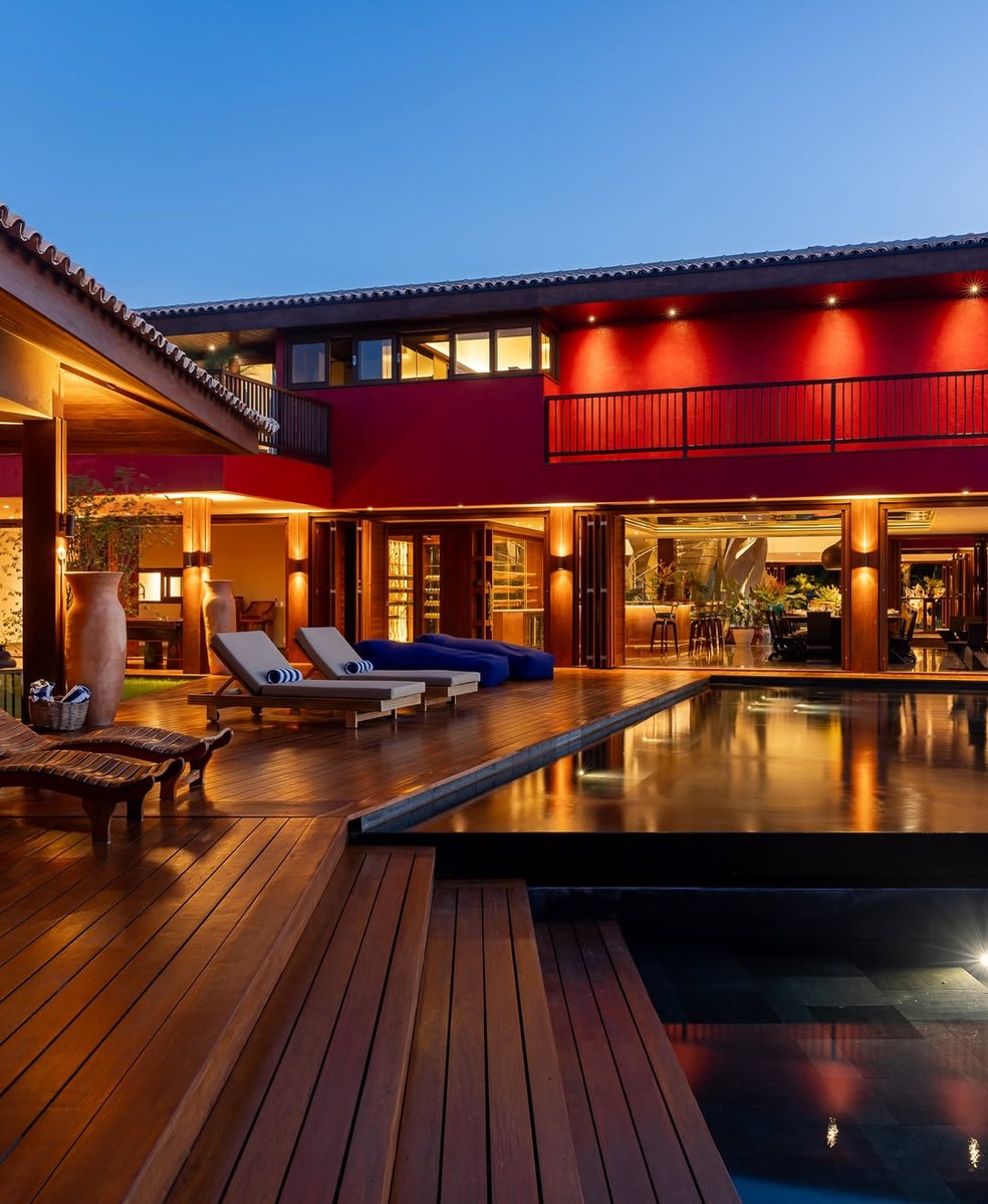 Ivete Sangalo aluga casa de luxo para férias com a família em Trancoso, na Bahia — Foto: Reprodução/Instagram