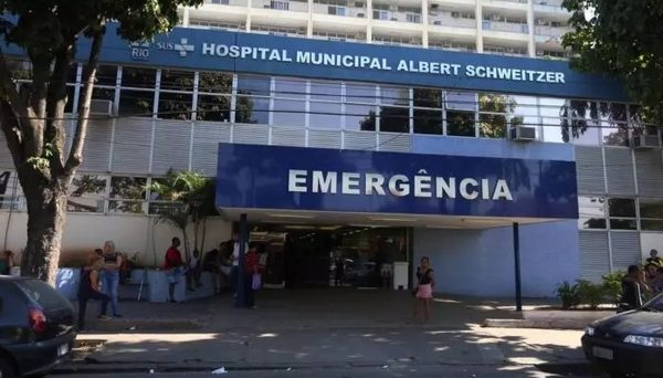 Setor de pediatria do Hospital Albert Schweitzer é atingido por incêndio