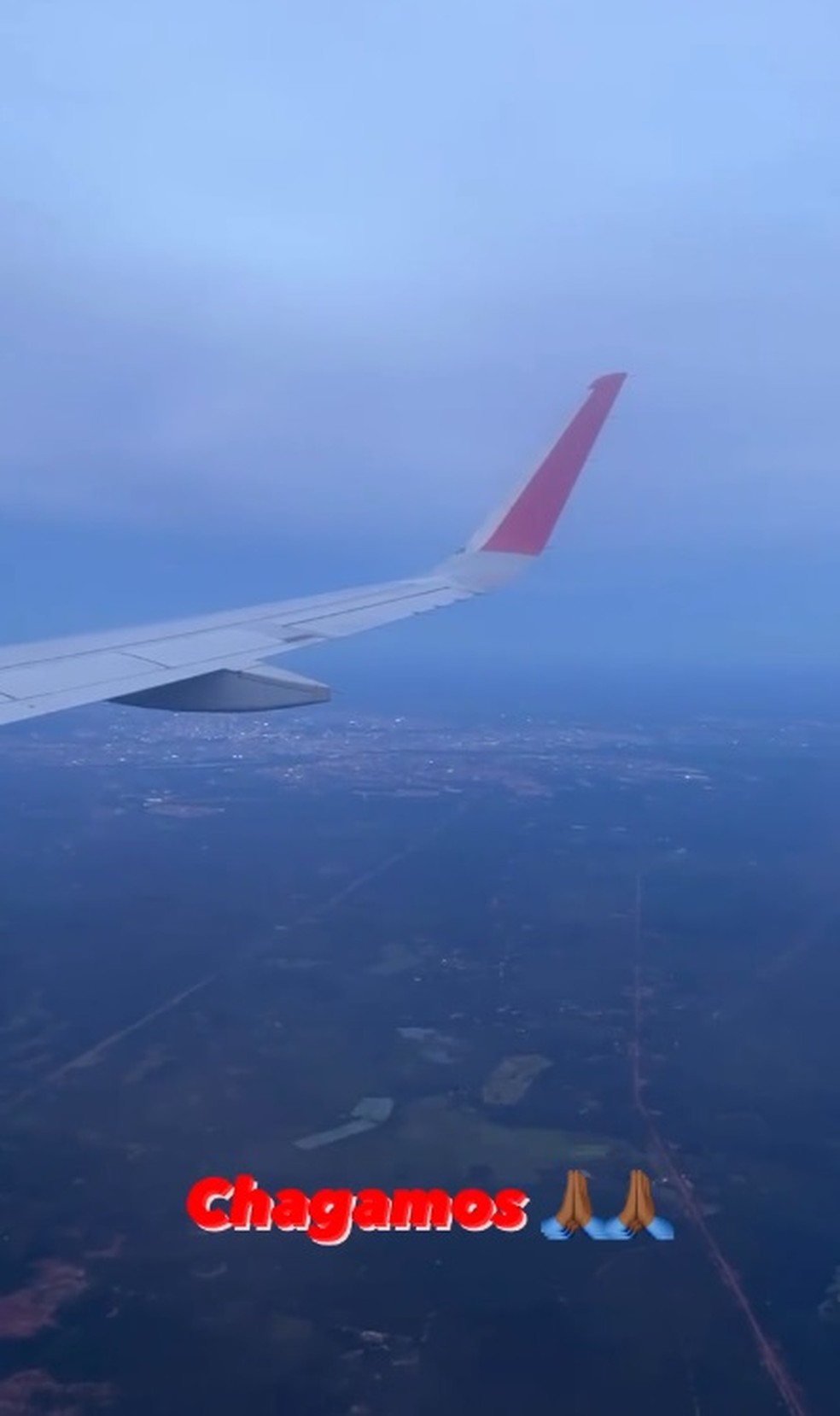 Suposto filho de Gugu está viajando — Foto: Reprodução