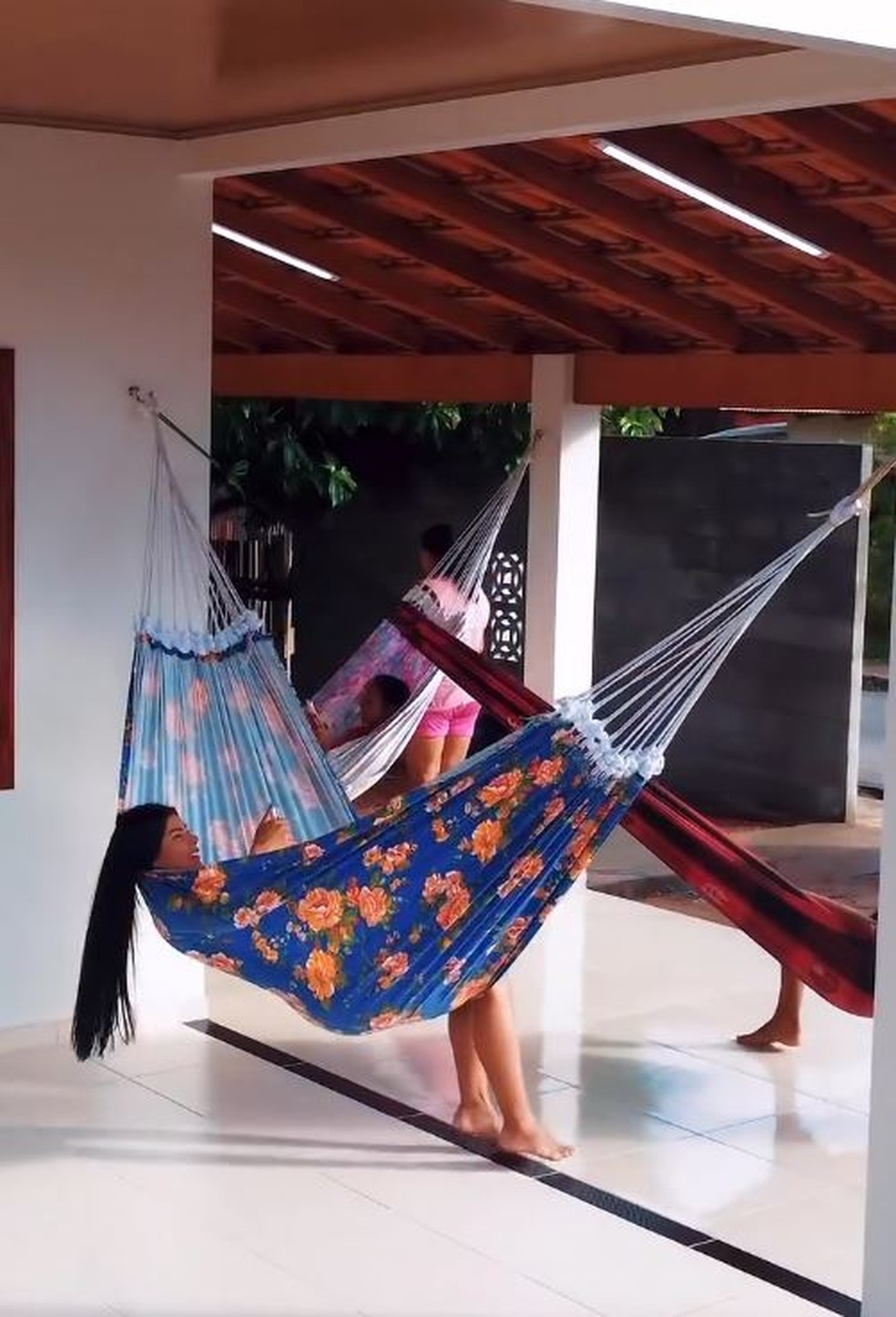 Marciele Albuquerque construiu a casa dos pais — Foto: rep/ instagram