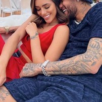 Neymar e Bruna Biancardi namoraram por mais de 1 ano — Foto: Reprodução