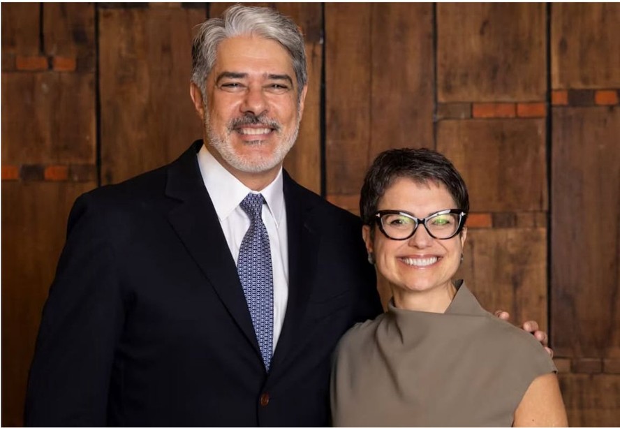 William Bonner ganha declaração de Sandra Annenberg após saída do ...