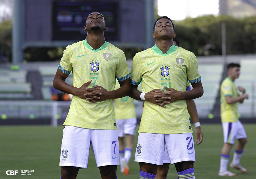 Brasil venceu o Paraguai no Mundial Sub-20