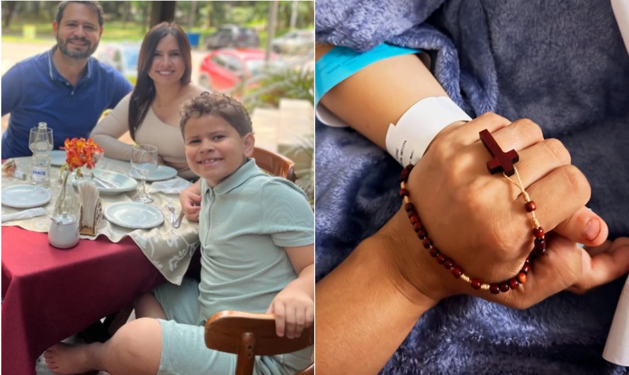 Prefeito de Campos Belos (GO) pede orações após filho ter rosto desfigurado  em ataque de cachorro: '