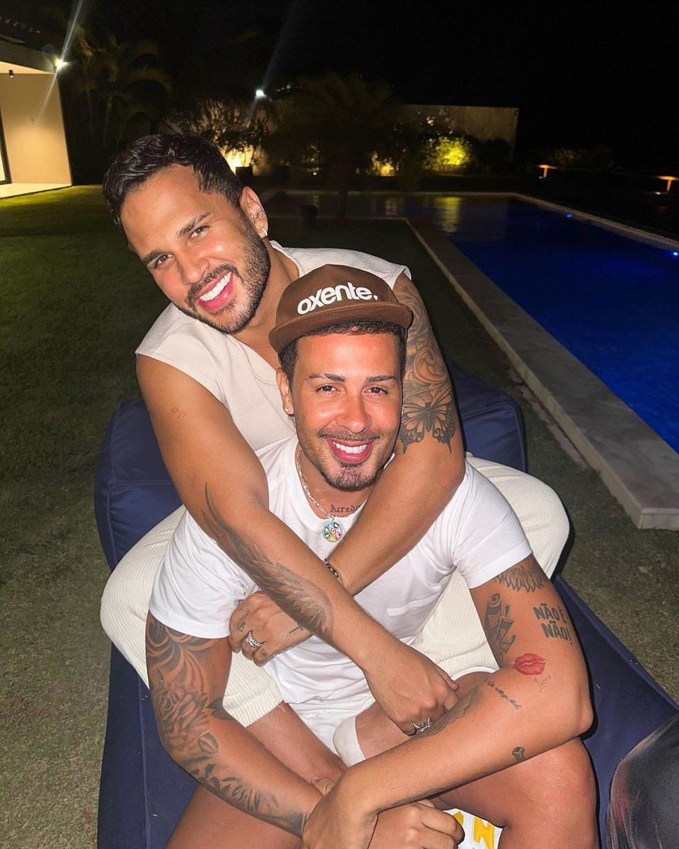 Lucas Guimarães e Carlinhos Maia — Foto: Reprodução de Instagram