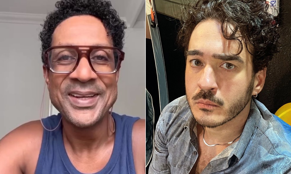 Luis Miranda e Marcos Veras — Foto: Reprodução/Instagram