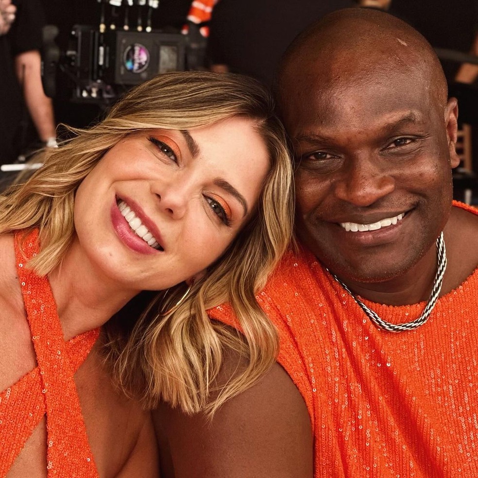 Sheila Mello se declara para Jacaré — Foto: Instagram