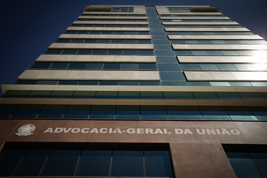 O edifício-sede da AGU, em Brasília