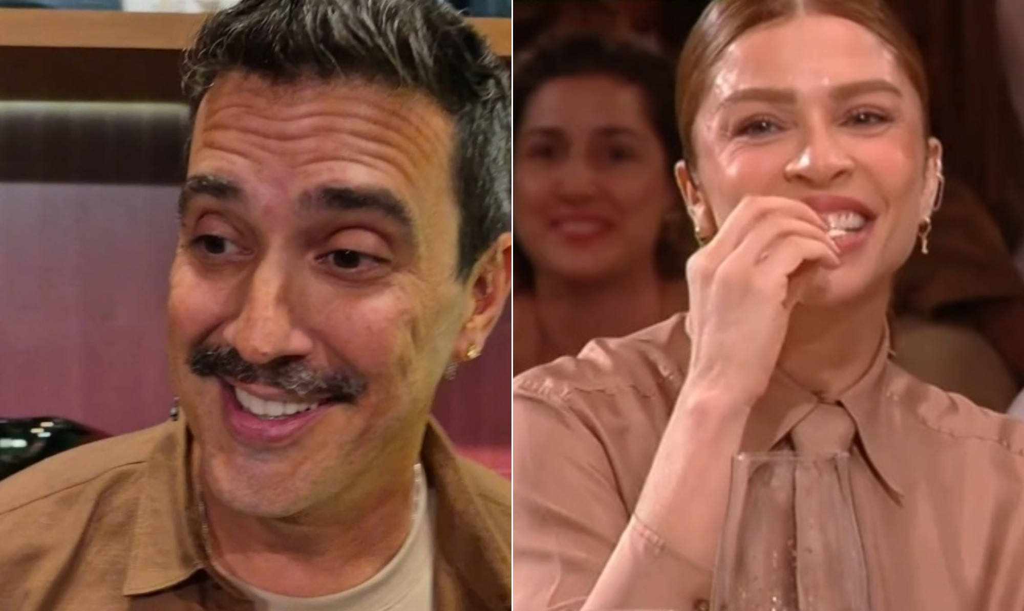 André Marques entrega celebridade mais 'boa de garfo' no programa de Angélica: 'Comeu igual bezerro'