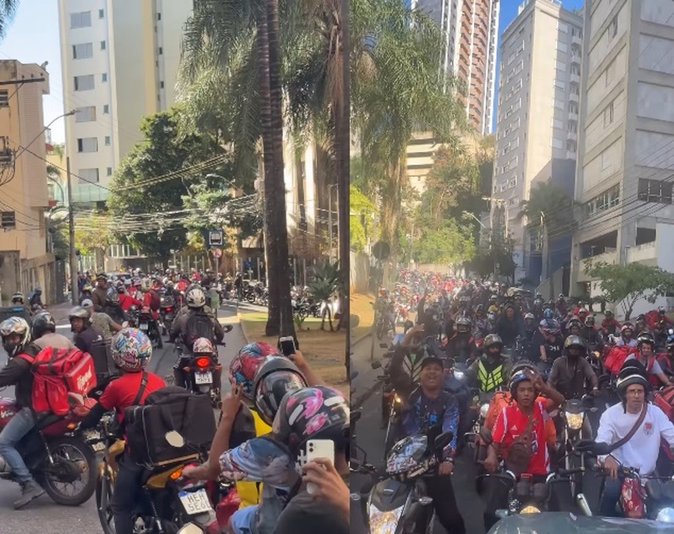 Influenciador Geb&ecirc; j&aacute; distribuiu combust&iacute;vel para motoboys &mdash; Foto: Reprodu&ccedil;&atilde;o/Instagram