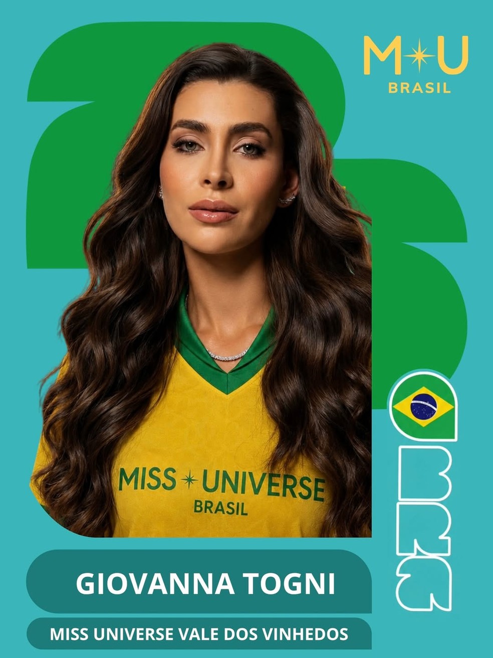 Candidata ao Miss Universe Brasil 2026 — Foto: Divulgação/Miss Universe Brasil