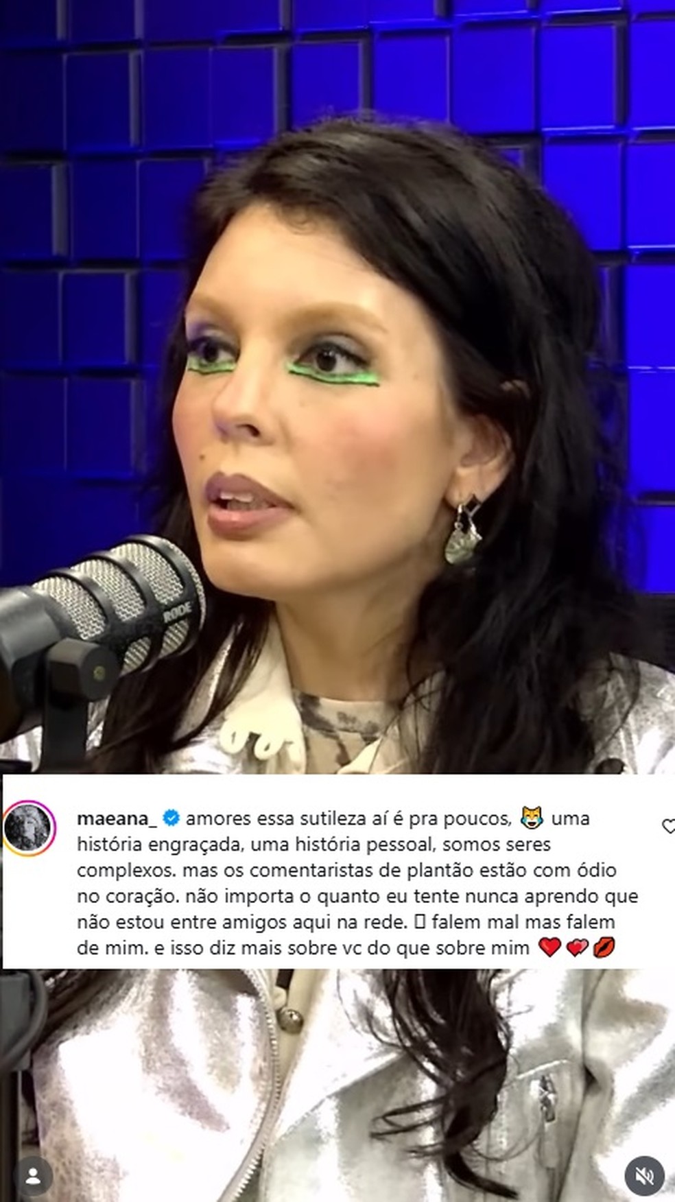 De mágoa com Gil a criação de filhos herdeiros, Mãeana reflete sobre repercussão — Foto: Reprodução/Instagram