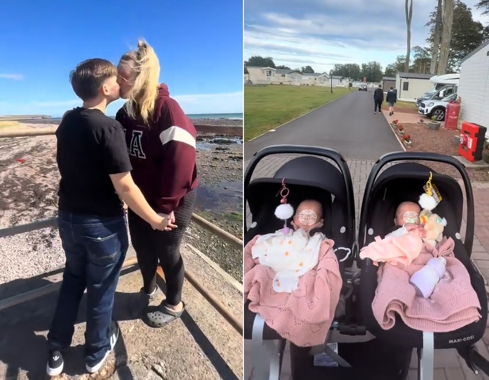 Lauren, Hannah e as g&ecirc;meas &mdash; Foto: Reprodu&ccedil;&atilde;o/TikTok