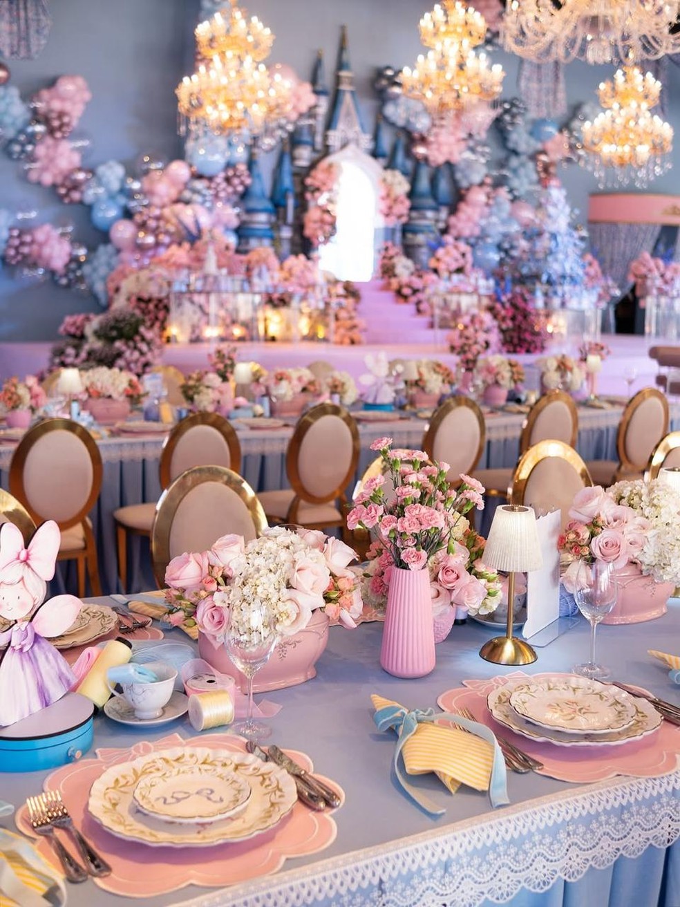 A festa de 3 anos de Maria Flor, filha de Virginia Fonseca — Foto: Reprodução/Instagram