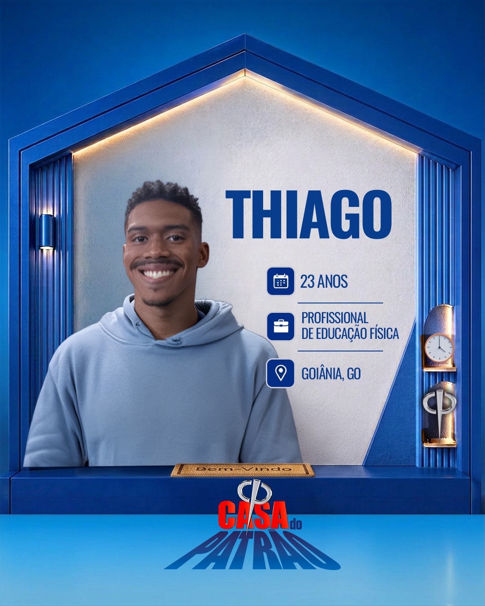 Thiago — Foto: Record/ Divulgação