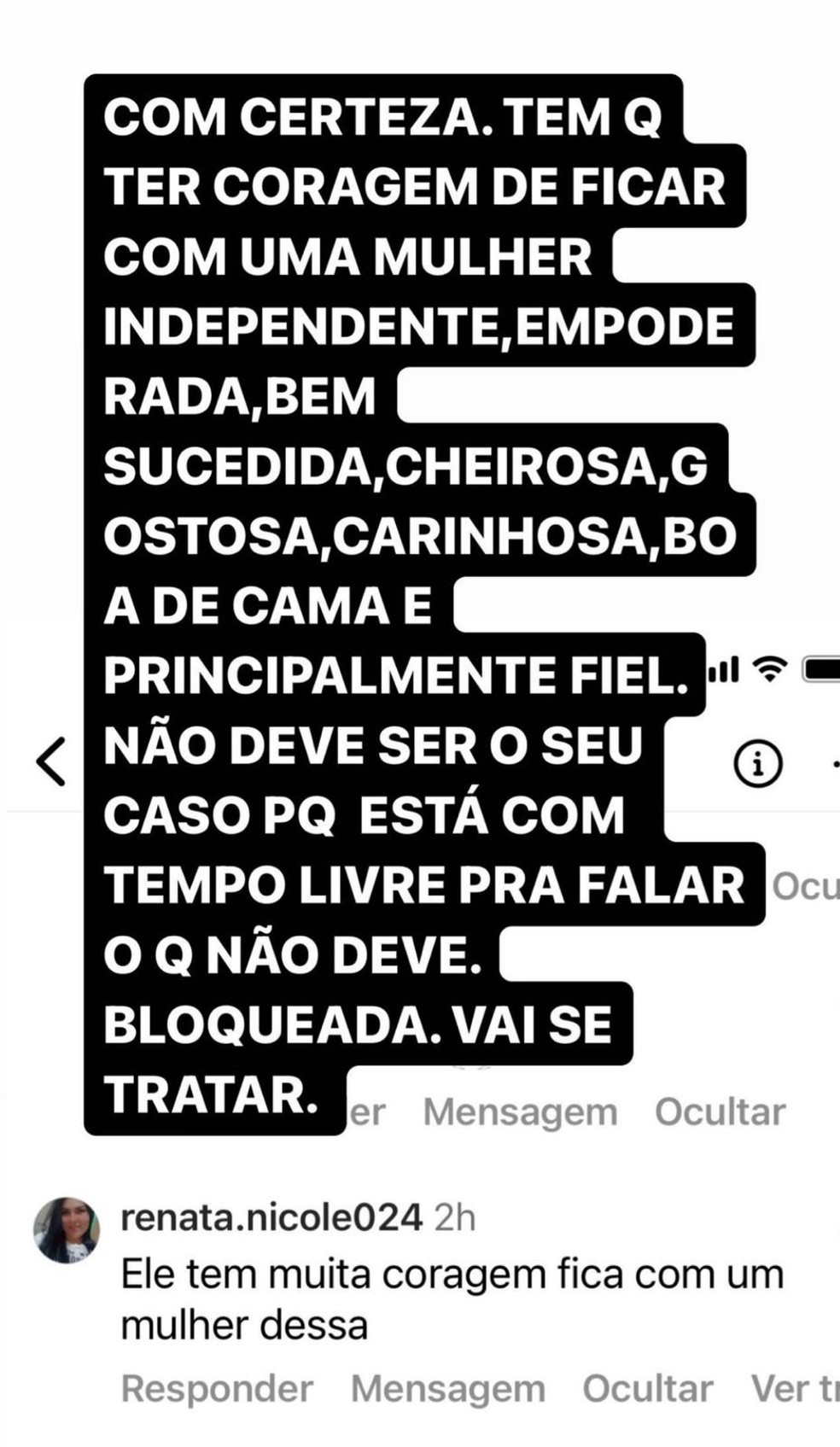 Gretchen rebate comentário sobre relação com o marido — Foto: Instagram