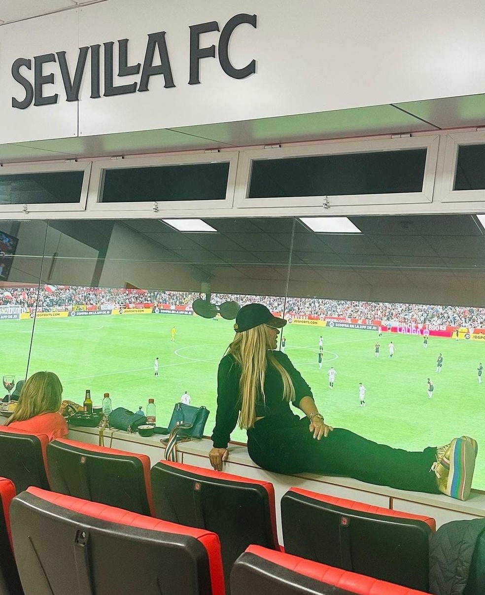 Iran Ângelo em Sevilla, na Espanha — Foto: Reprodução/Instagram