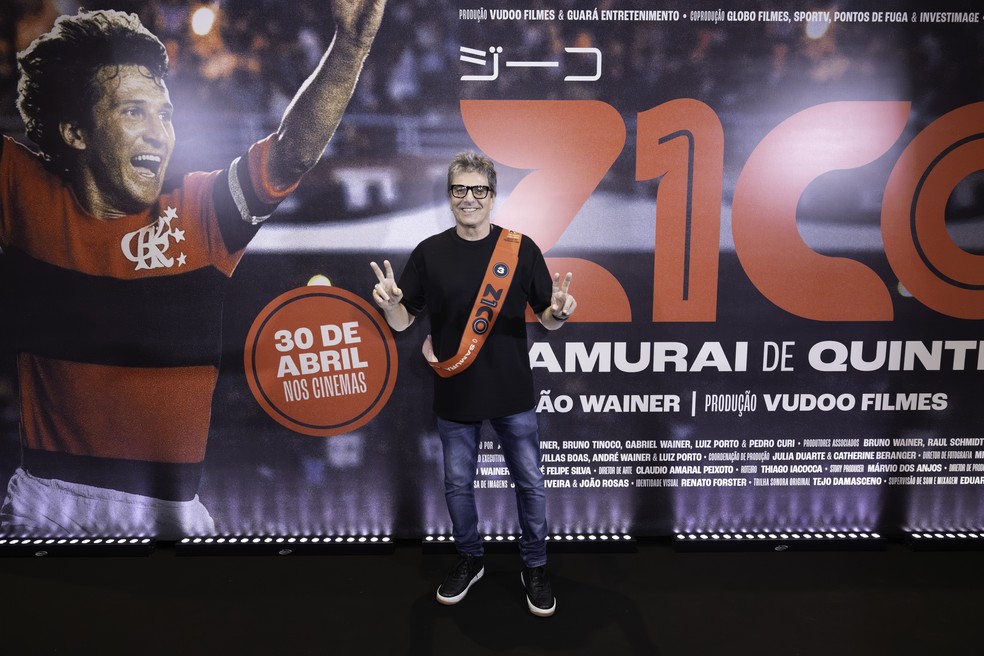 Músico Evandro Mesquita também marcou presença — Foto: Rogério Resende