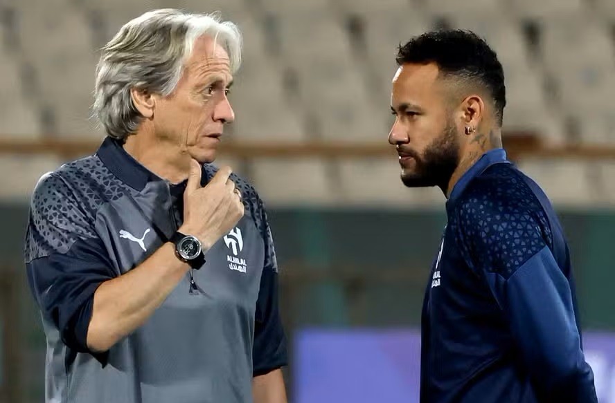 Jorge Jesus lembra conversa com Neymar em apresentação em Portugal ...