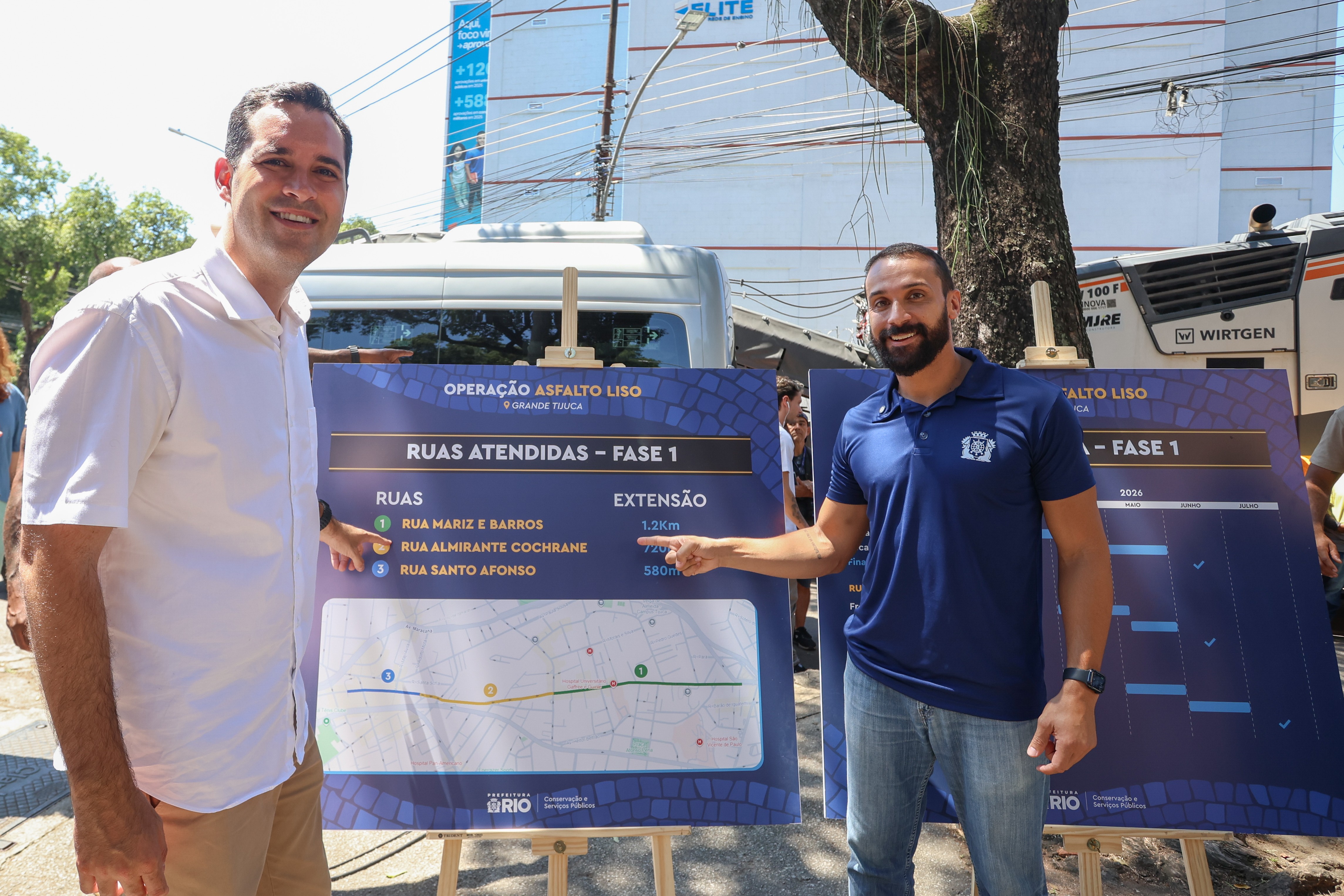Prefeitura inicia nova fase da Operação Asfalto Liso na Tijuca nesta ...