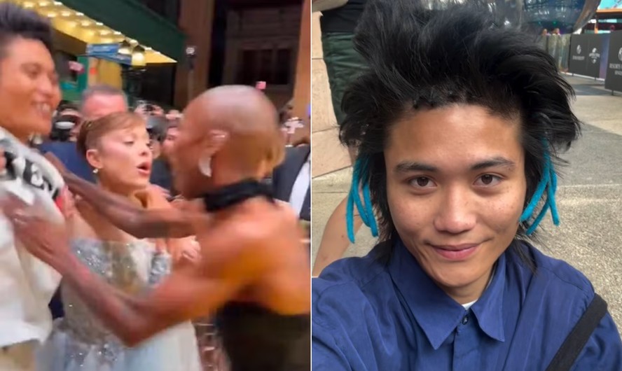 Fã que atacou Ariana Grande em lançamento de filme faz deboche