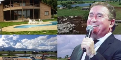 Fazendas de Amado Batista — Foto: rep/ instagram e youtube